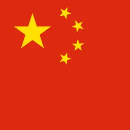 China PR flag
