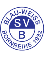 Blau Weiß Bornreihe Team Logo